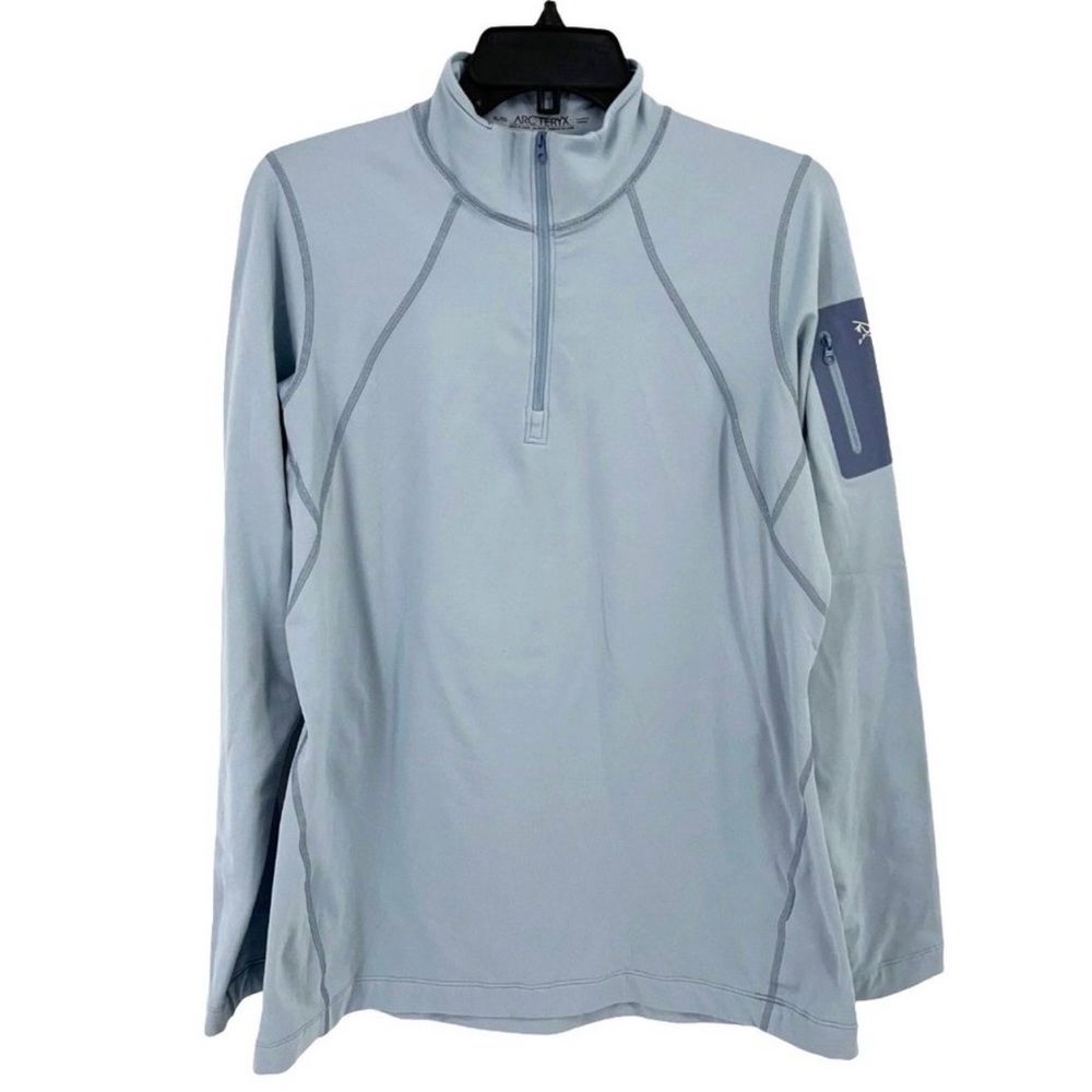 Arc'teryx Rho AR Zip Neck Mid Layer Top Womens Size XL Baselayer Shirt